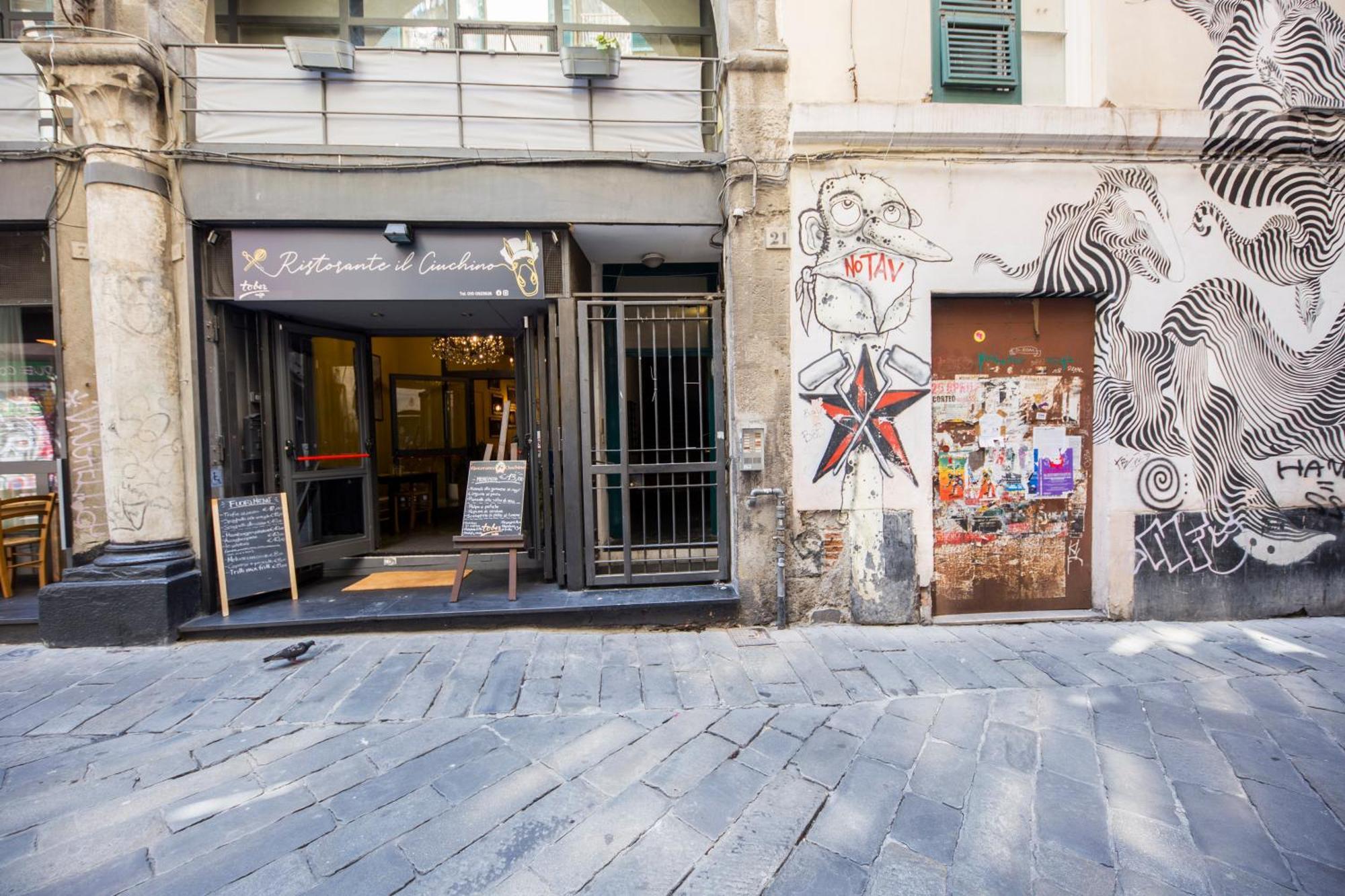 דירות ג'נובה Loft La Citta Vecchia מראה חיצוני תמונה